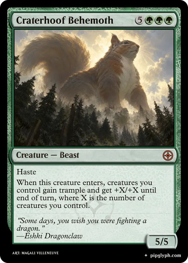 Craterhoof Behemoth