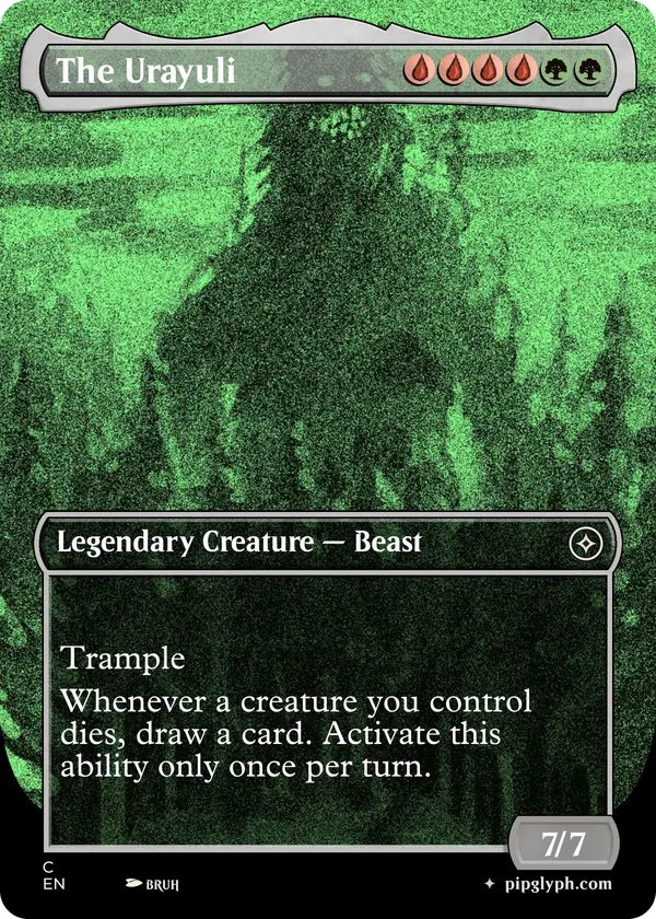 The Urayuli — custom MTG-style creature, common rarity