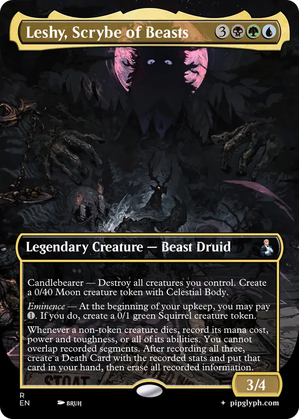 Leshy, Scrybe of Beasts