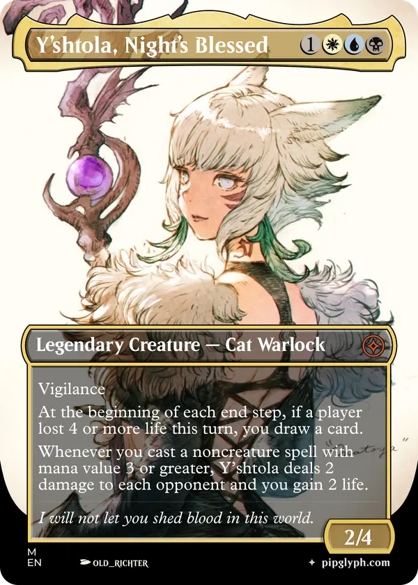 Y’shtola, Night’s Blessed