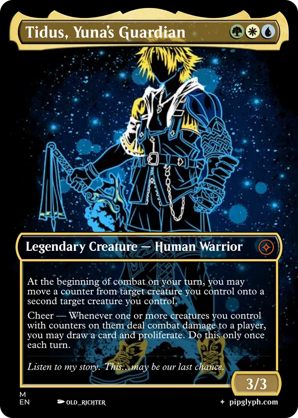 Tidus, Yuna’s Guardian