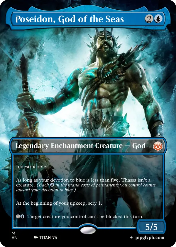 Poseidon, God of the Seas