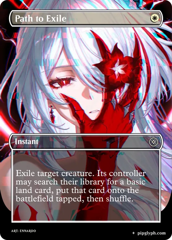 Path to Exile — custom MTG-style instant, common rarity
