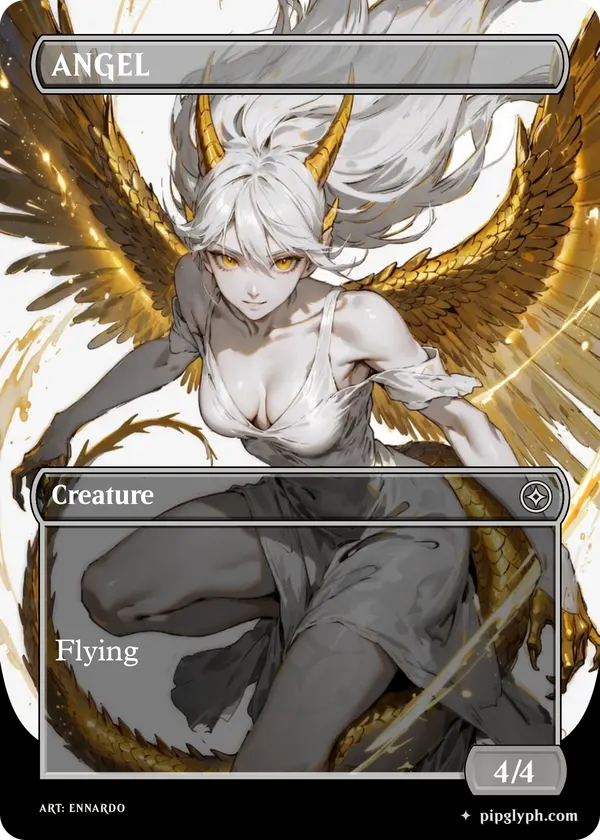 ANGEL — custom MTG-style creature, common rarity