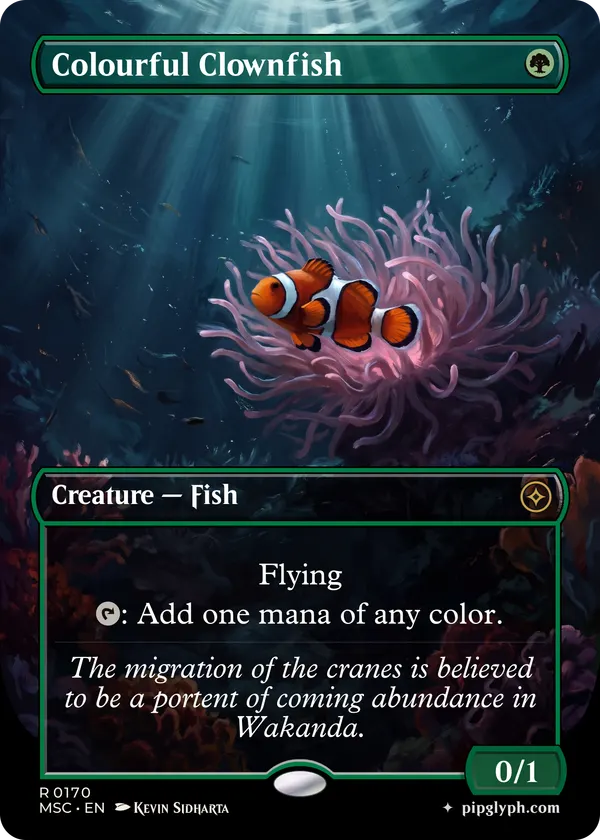Colourful Clownfish