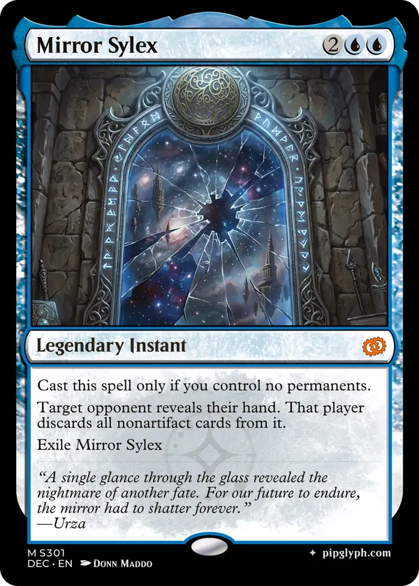 Mirror Sylex — custom MTG-style instant, mythic rarity