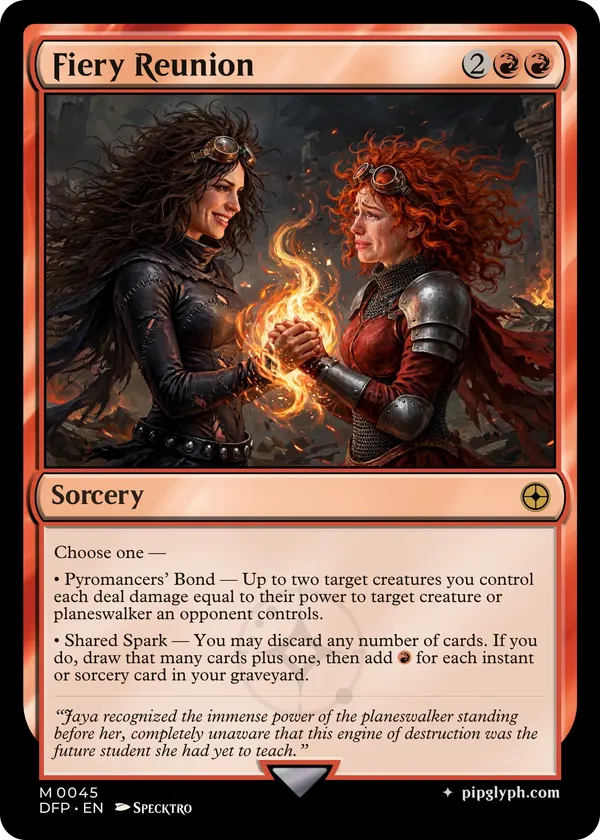 Fiery Reunion