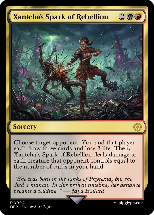 Xantcha’s Spark of Rebellion