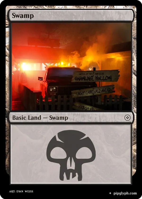 Swamp — custom MTG-style land, common rarity