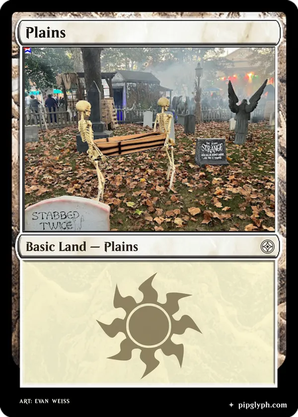 Plains — custom MTG-style land, common rarity
