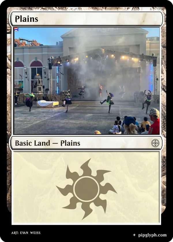Plains — custom MTG-style land, common rarity