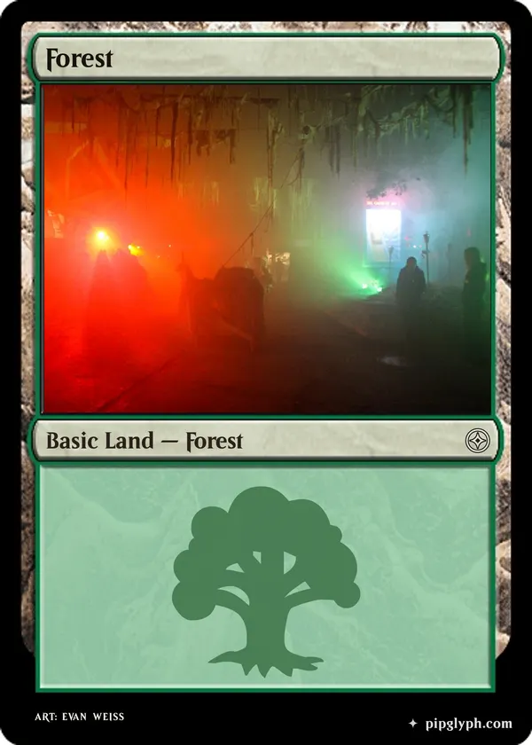 Forest — custom MTG-style land, common rarity