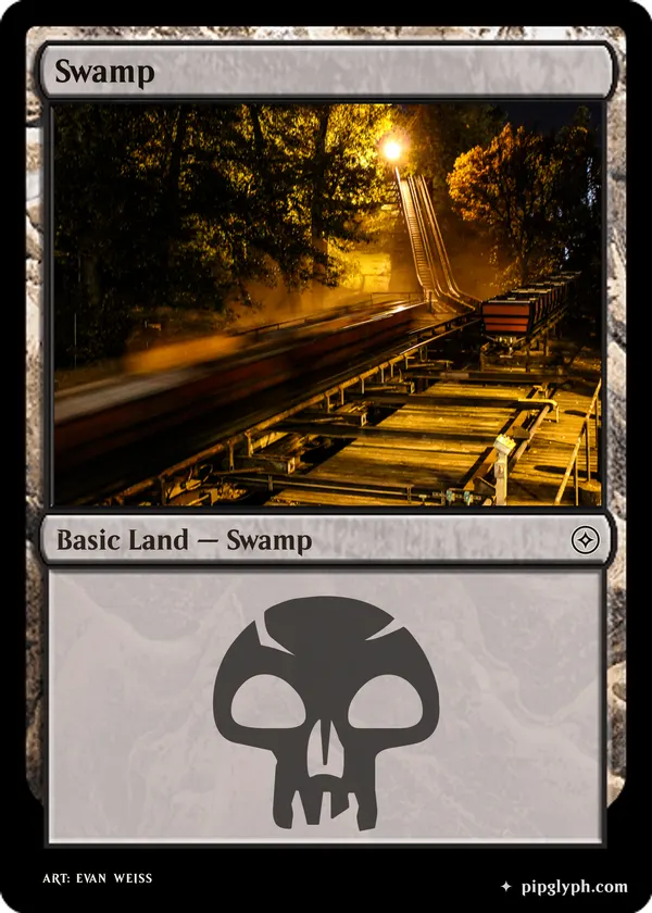 Swamp — custom MTG-style land, common rarity