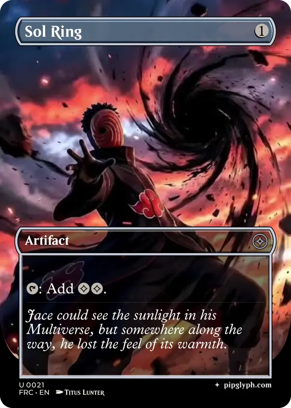 Sol Ring — custom MTG-style artifact, uncommon rarity