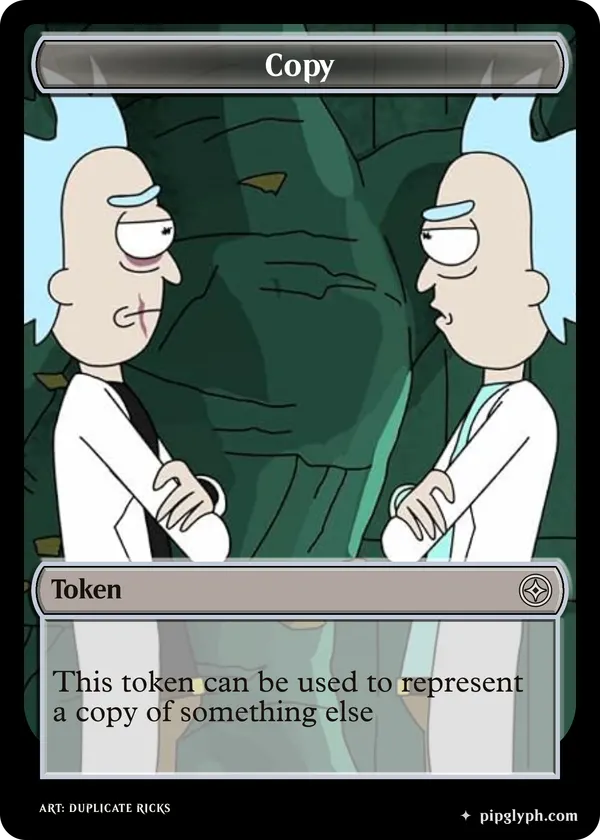 Copy — custom MTG-style token, common rarity