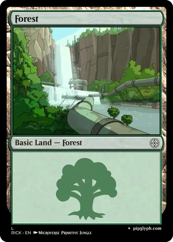 Forest — custom MTG-style land, common rarity