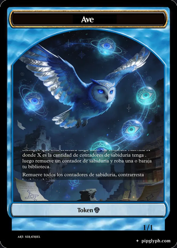 Ave — custom MTG-style token, common rarity
